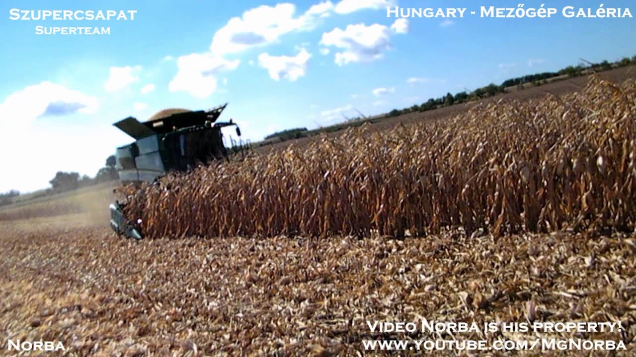 Superteam - Autumnal Harvest 2012  {4x Claas Lexion, John Deere S680i}
