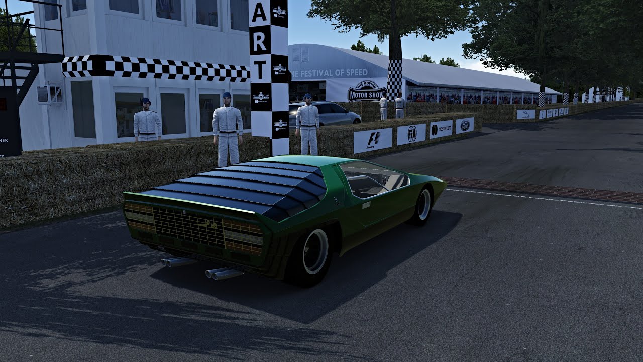 Alfa Romeo Carabo At Goodwood Hill Climb