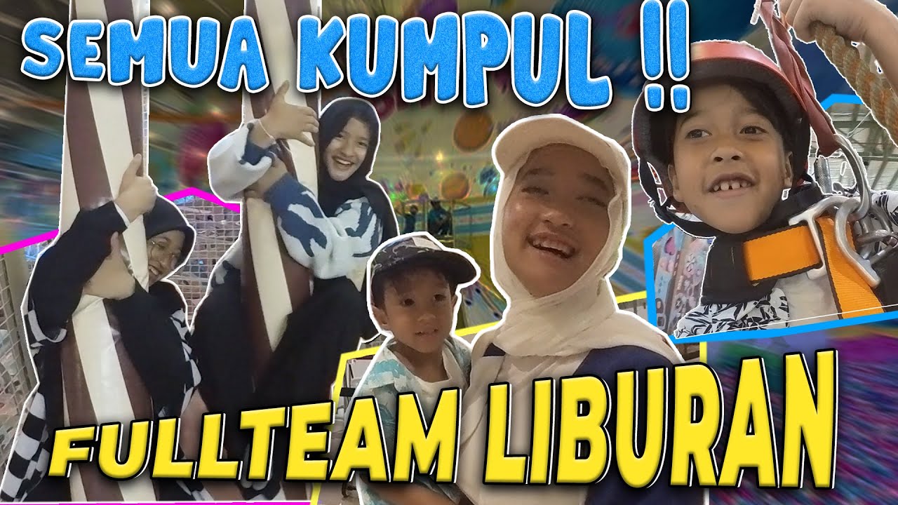 SERUUU.. KAK AISHA, NGASUH SI KEMBAR, DJALU DAN DZAKY !! MAIN DI TEMPAT YG LAGI VIRAL..!!