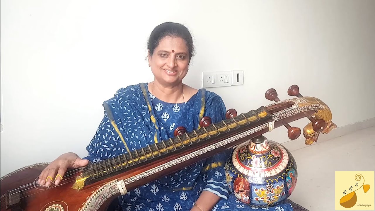The double string effect on the Saraswathi Veena