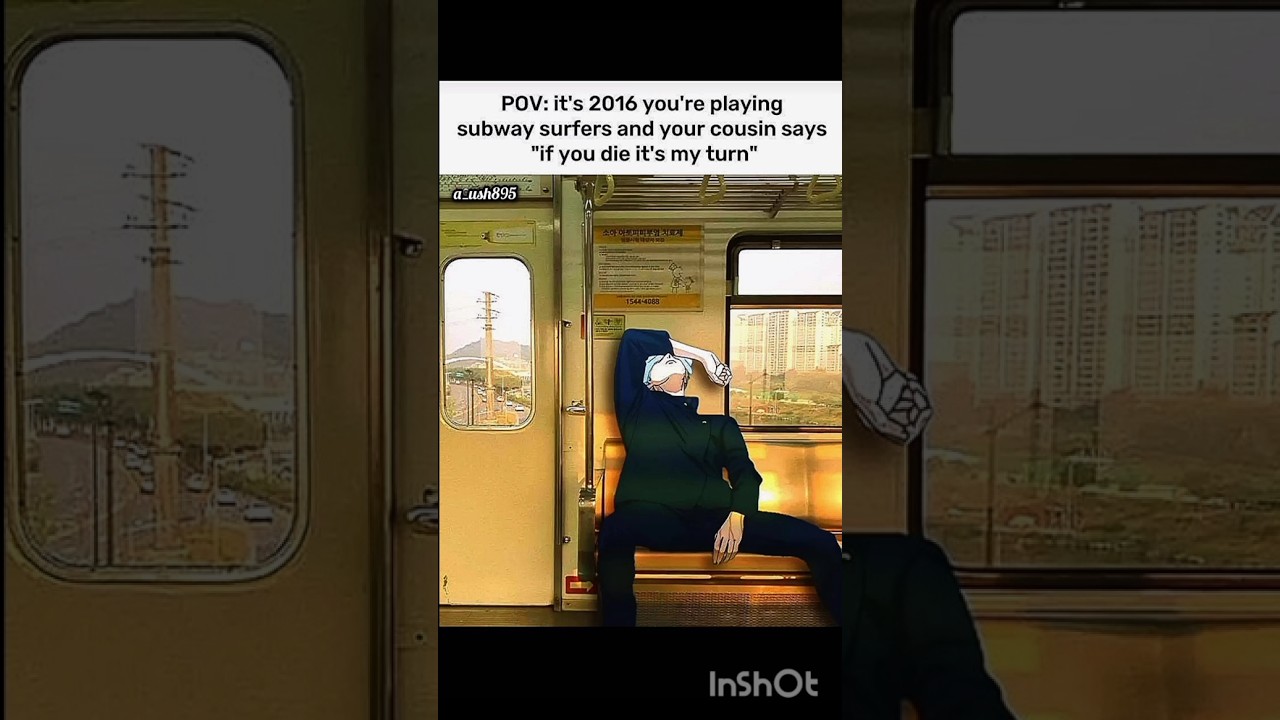 How it feels to play subway surfers in 2016 💙