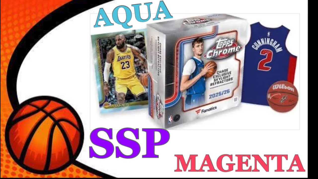 Fanatics Megas снова в тренде! SSP CASE HIT + 2 пронумерованные карточки | Topps Chrome Basketball