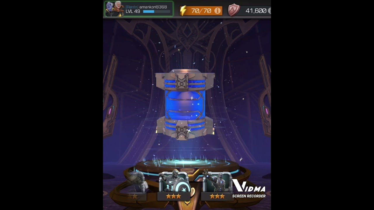 Opening of 3-star relic crystal mcoc