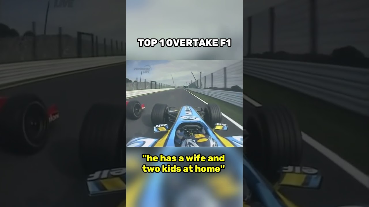 He has a wife and two kids at home #f1 #alonso 2005 SUZUKA