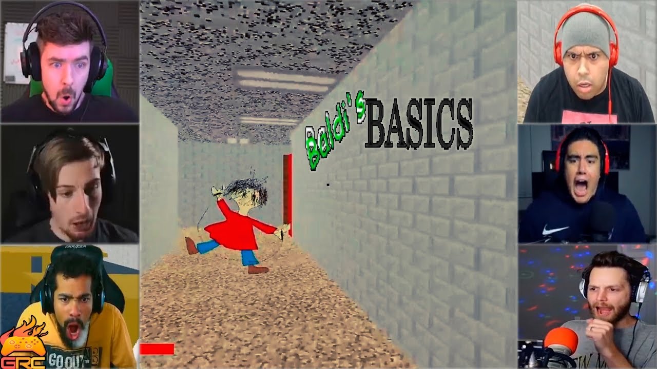 Gamers Reactions to Playtime Girl | Baldi's Basics