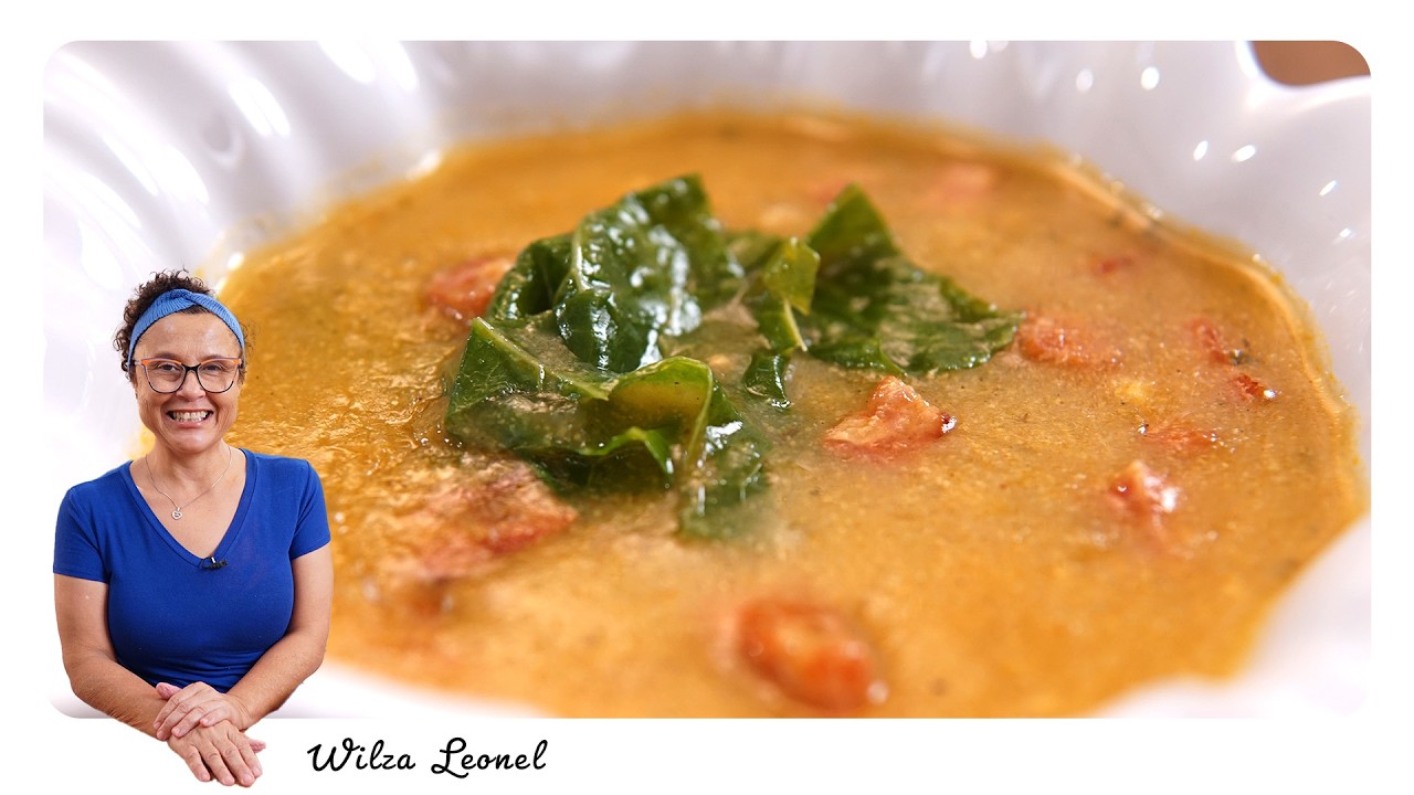 RECEITA RAIZ! SOPA DE FUBÁ PARA FAZER EM CASA! - Wilza Leonel