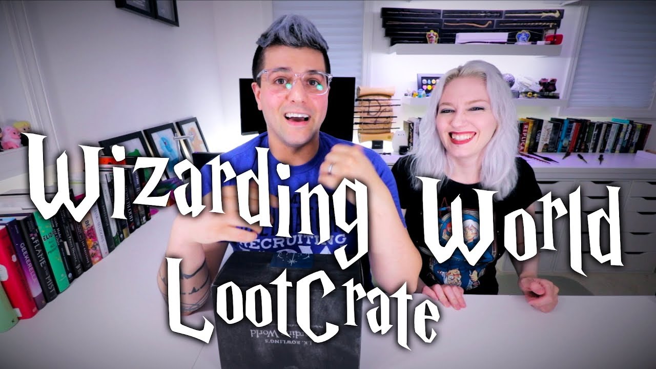 J.K. Rowling&rsquo;s Wizarding World Crate  , The Best Loot Crate Ever, and Giveaway Winner