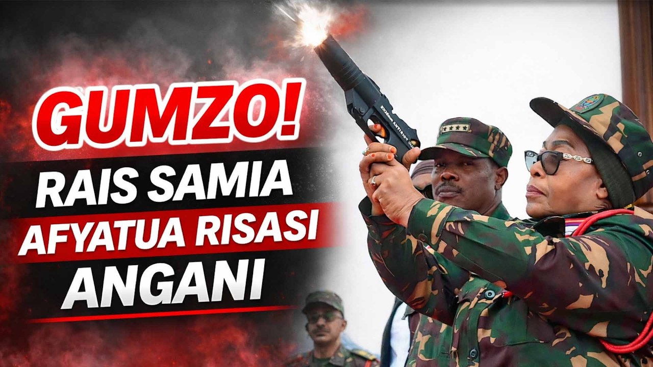 GUMZO DODOMA! RAIS SAMIA AFYATUA RISASI ANGANI UZINDUZI WA MAKAO MAKUU YA ULINZI  TAIFA