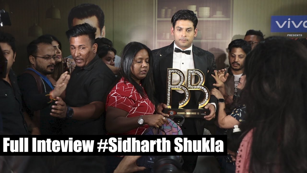 Bigg Boss 13 Winner Siddharth Shukla FULL INTERVIEW  | Bigg Boss 13 Grand Finale
