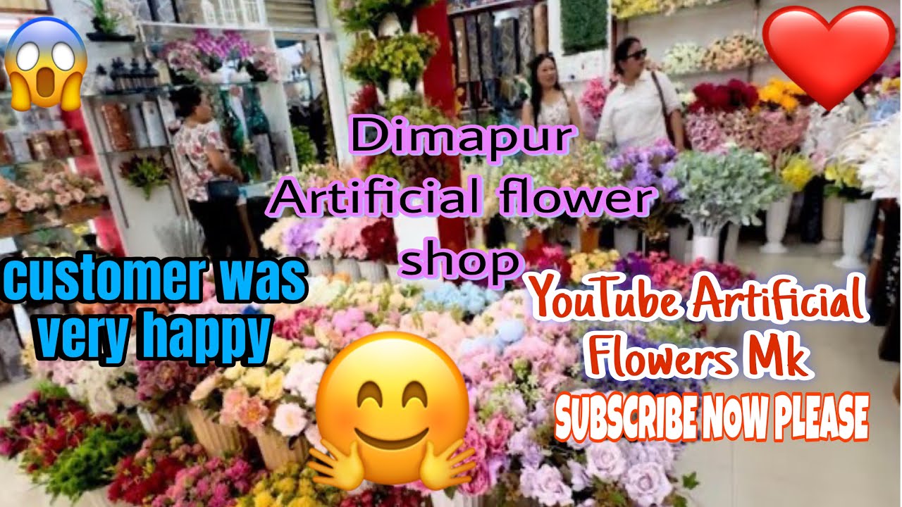 flower shop Home decor item artificial flowers ,market dimapur Nagaland #subscribe #cute  #flowers