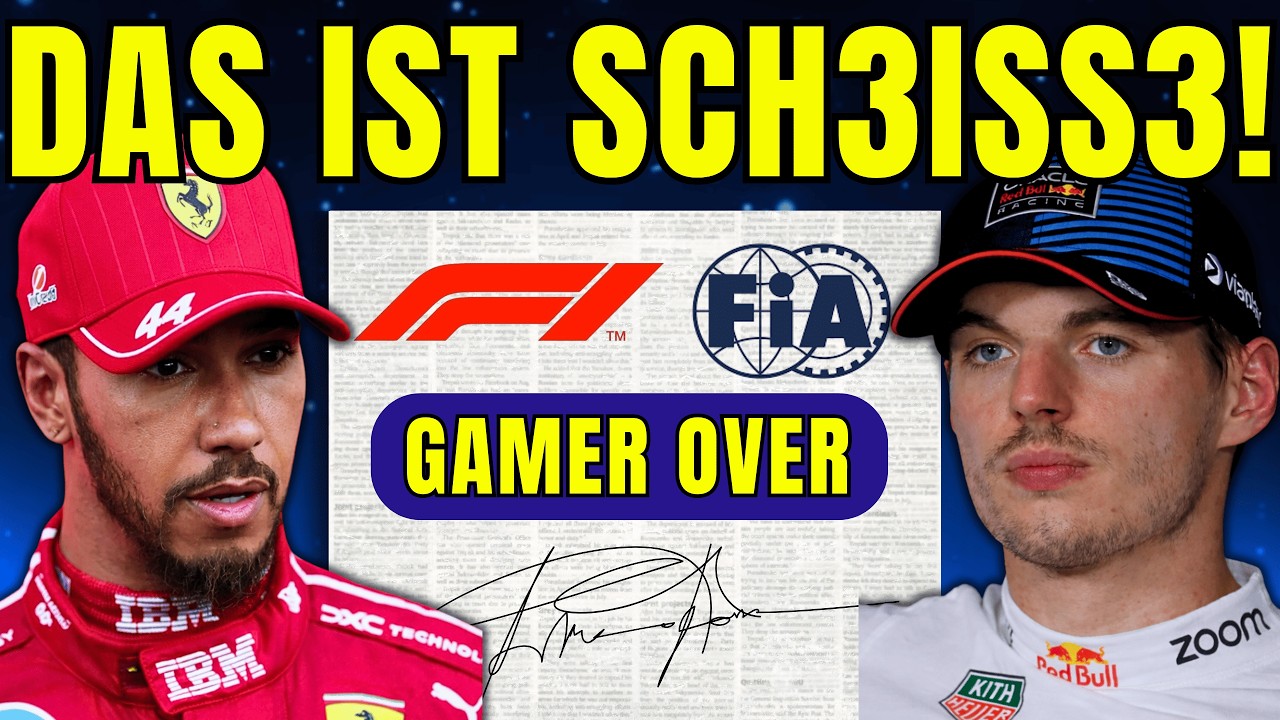CHAOS in F1! Fahrer EXPLODIEREN nachdem neues FIA-Reglement Autos 2,5s LANGSAMER macht!