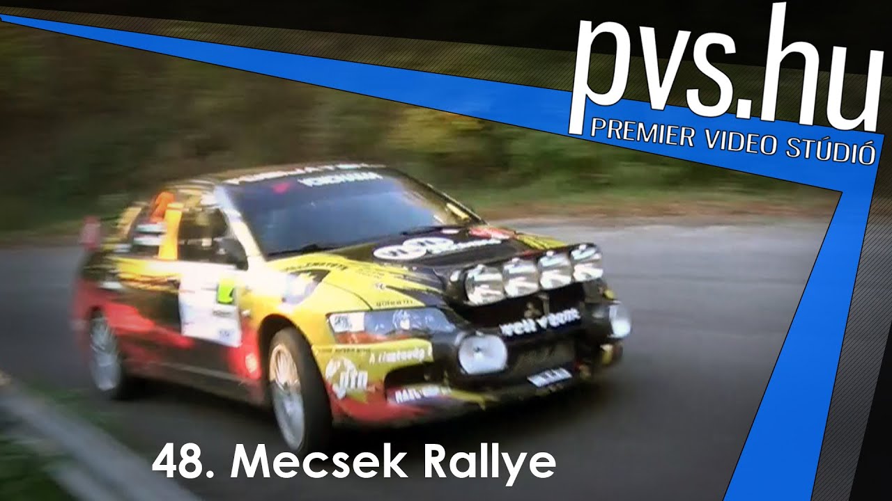 Lencse Zolt&aacute;n - Hofbauer Tam&aacute;s - Mitsubishi Lancer Evo IX R4 - 48. Mecsek Rallye