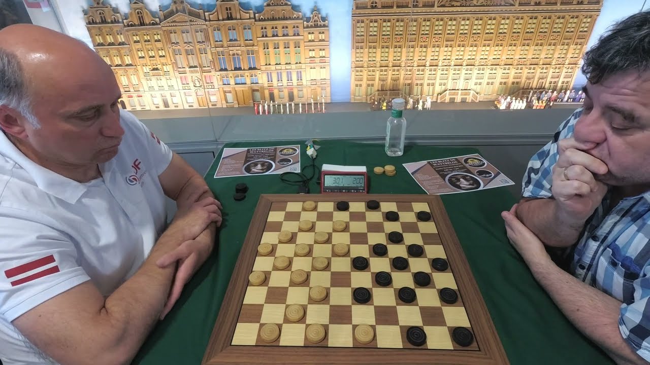 Raw, Fast, Aggressive – Draughts – Valneris vs Schwarzman