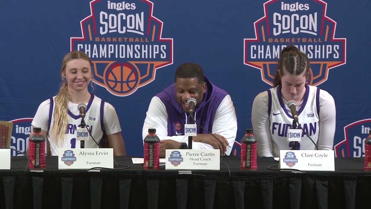 SoCon WBB Quarterfinals - Furman Press Conference