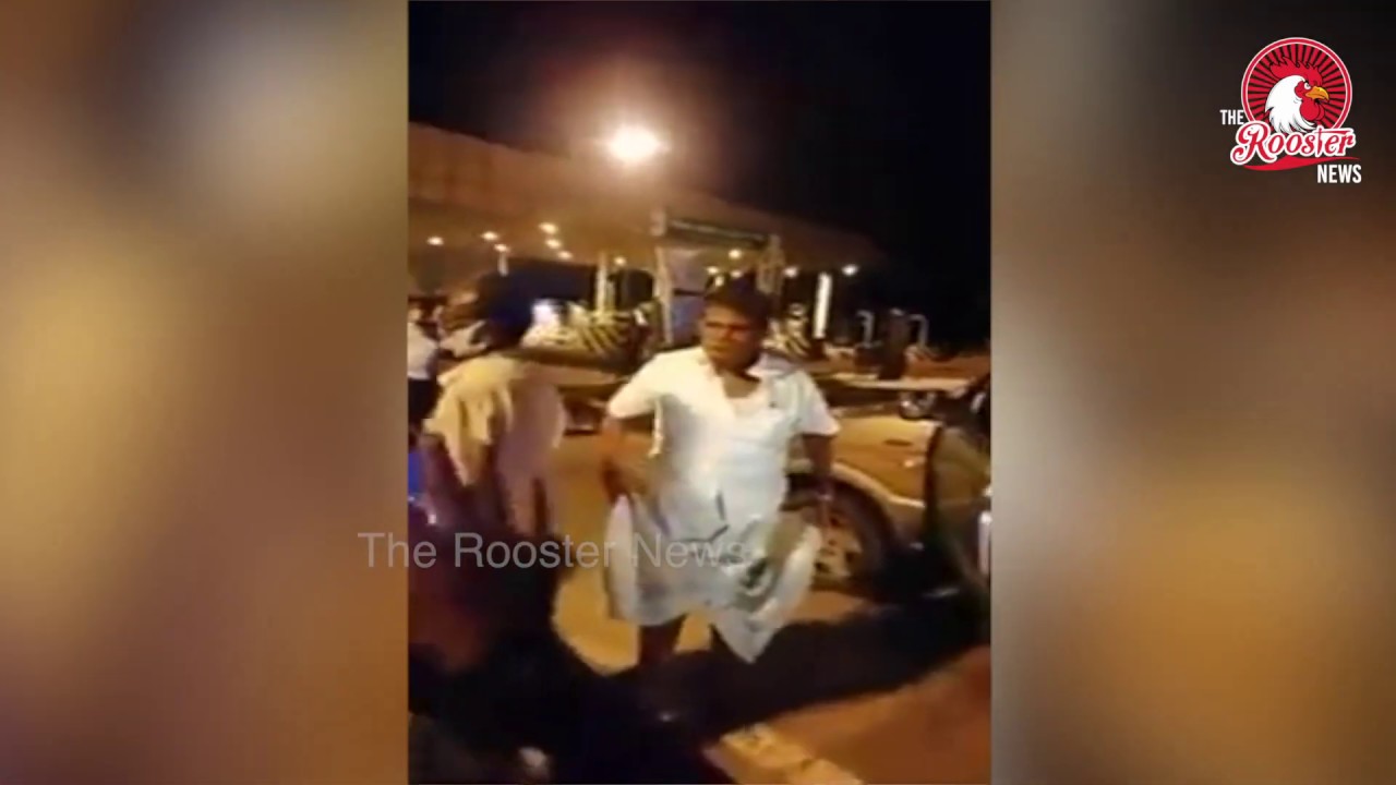 Ex ADMK MP messing up with Police