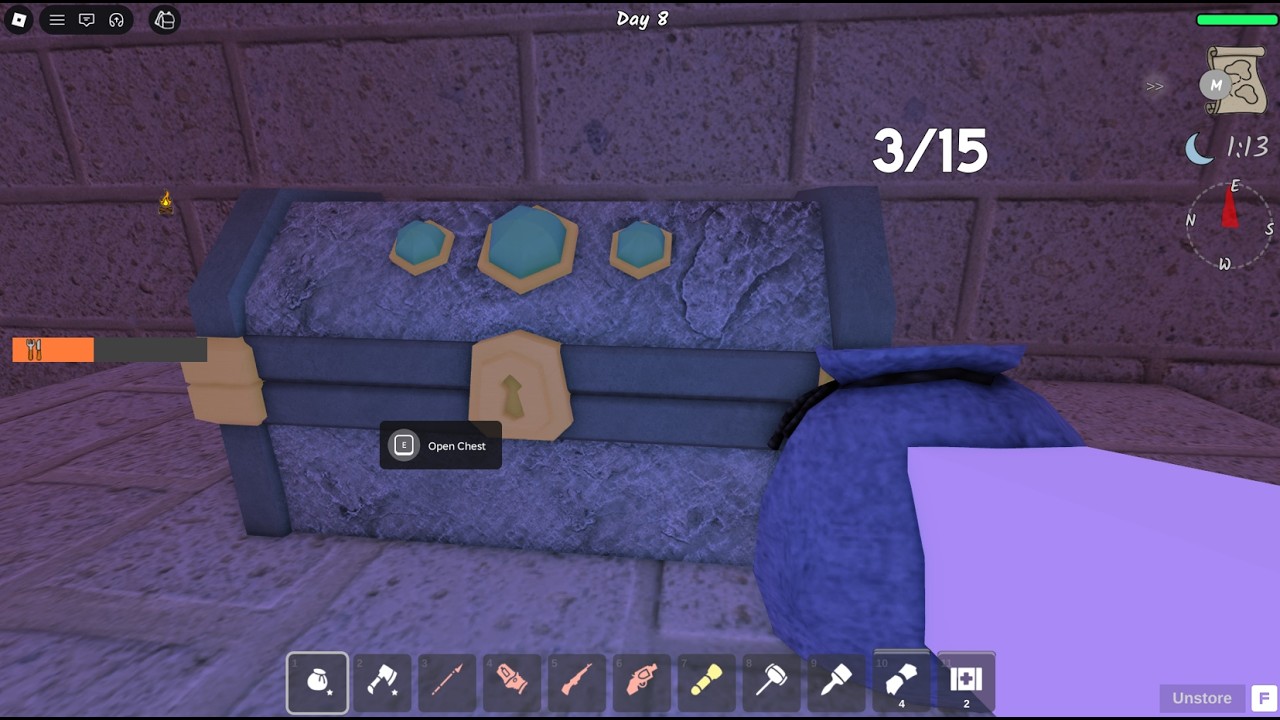 100+ Days On New JUNGLE Biome + Jungle Chest in 99 Nights