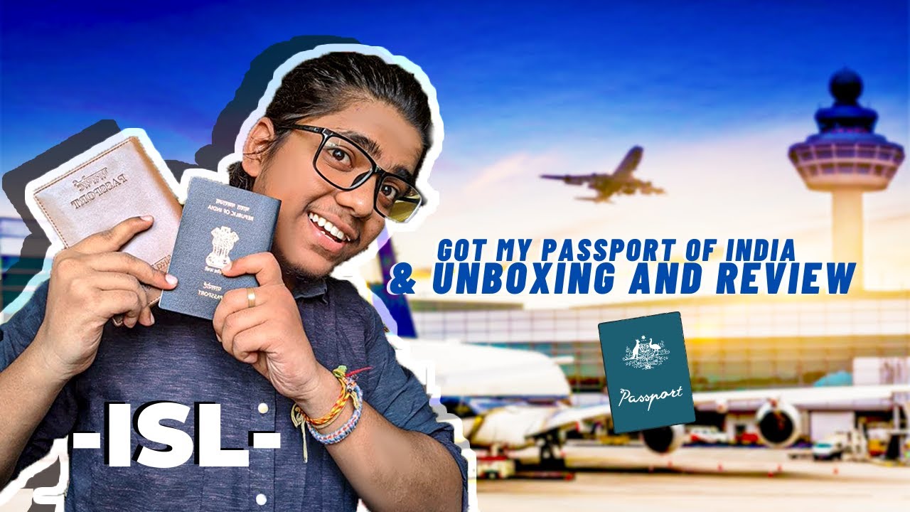 I Did Got My Passport Of India & Unboxing and Review | ISL | DREAMCAMERASTUDIO |