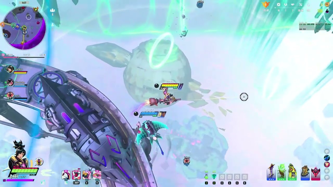 Annihilating The Whole Lobby, 67k Damage 24 Knocks with Bishop | Supervive ft. @Mownster6