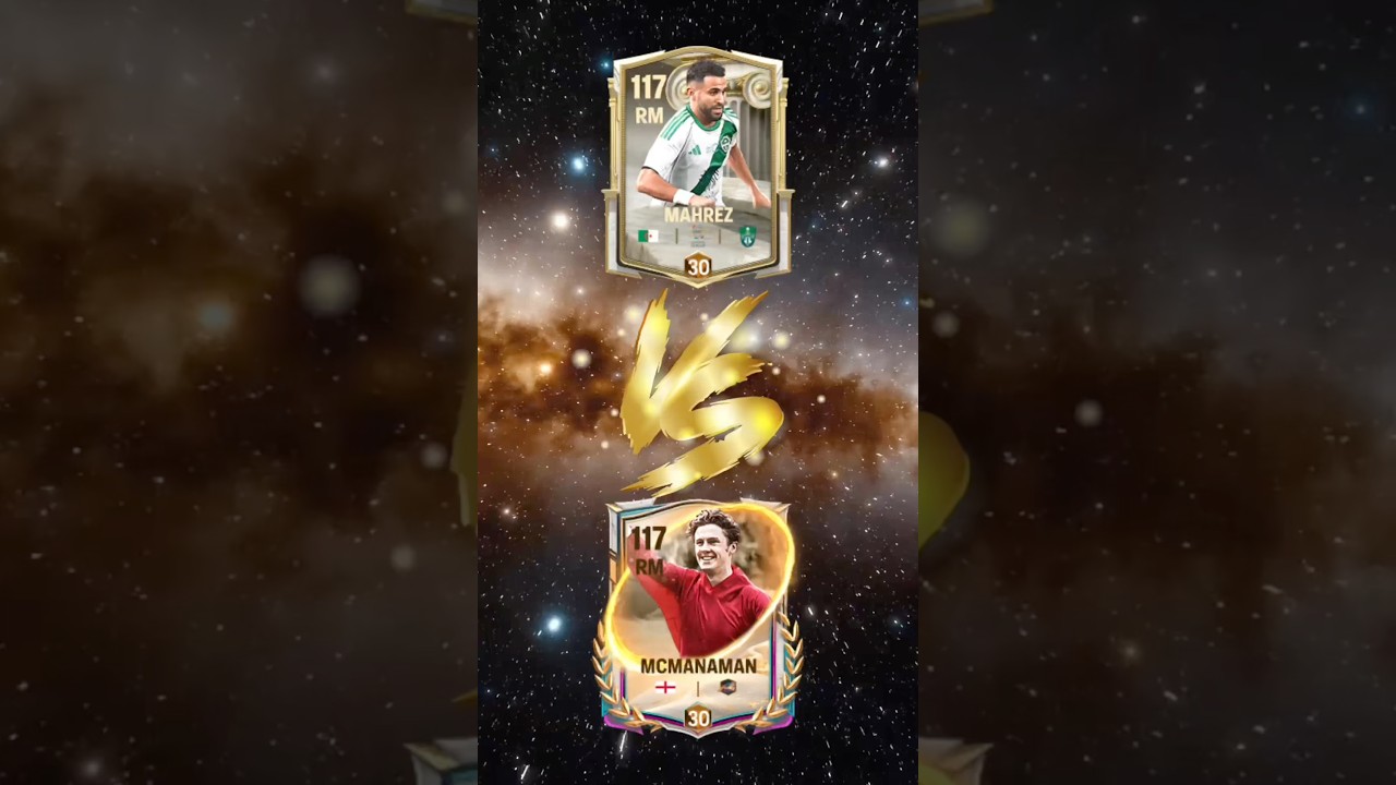 WHO IS BETTER??? Riyad Mahrez 112 RM 🆚 Steve McManaman 112 RM 