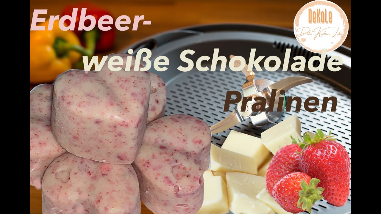 🍓🧈Weiße Erdbeer-Praline🍓🧈🍓 So einfach und sooooo lecker!!!!!!!!!!!!!!!!!