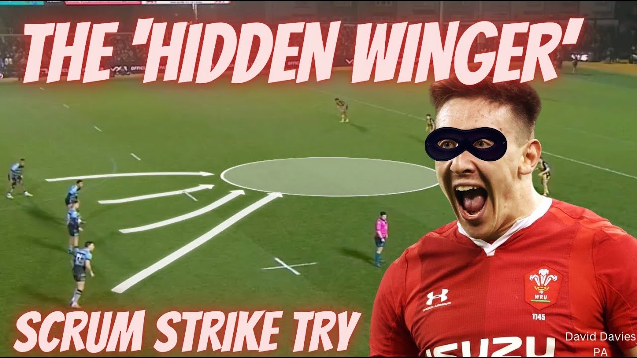 Josh Adams’ Brilliant Scrum Strike Try | Perfect Hidden Running Line to Break the Defence!