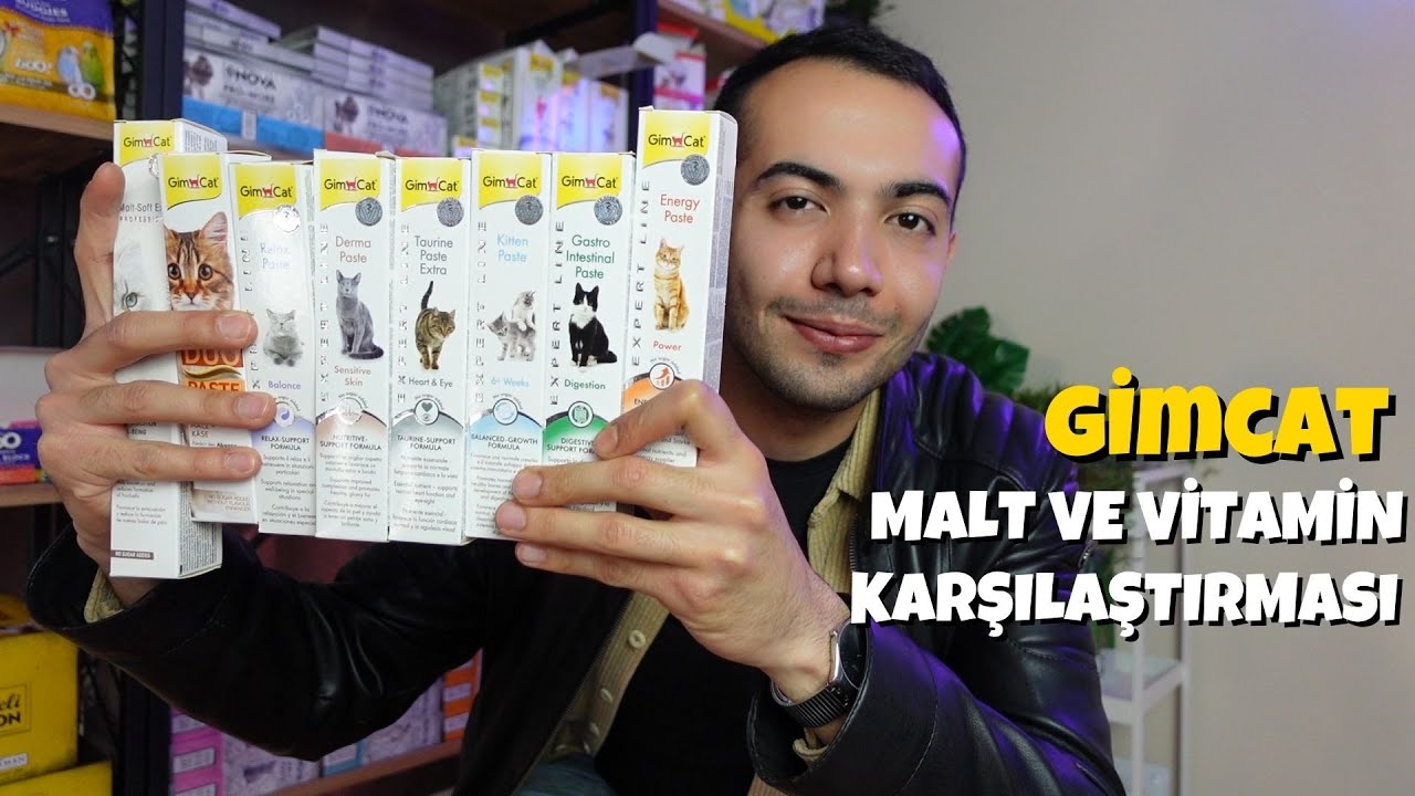 Gimcat Malt ve Vitaminleri Karşılaştırması (Hangi Gimcat Ürünü Ne İşe Yarar?)