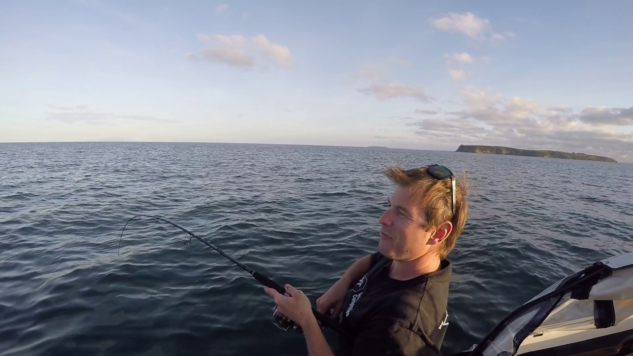 Motuora softbaiting and stickbaiting for Snapper