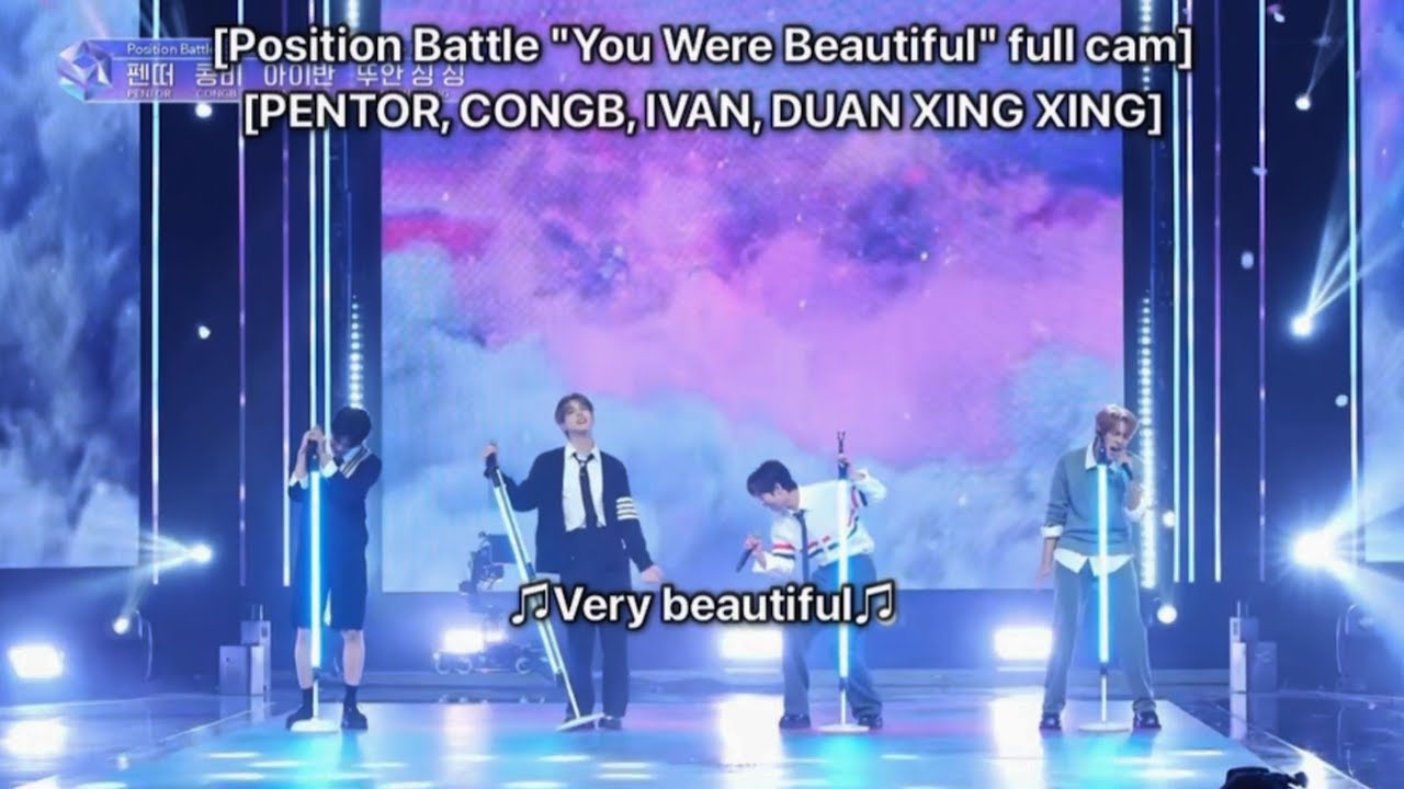 you were beautiful (live unedited version) | starlight boys vocal position battle