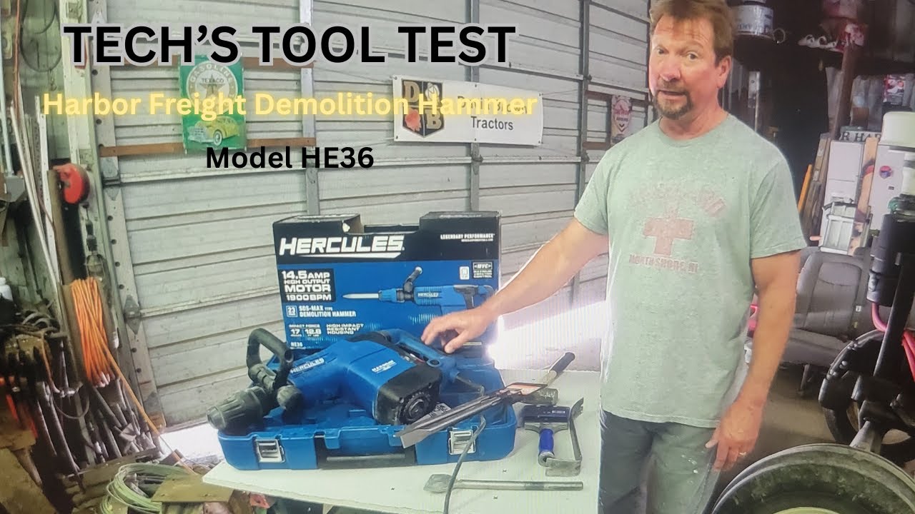 TECH's Tool Test Hercules demo hammer