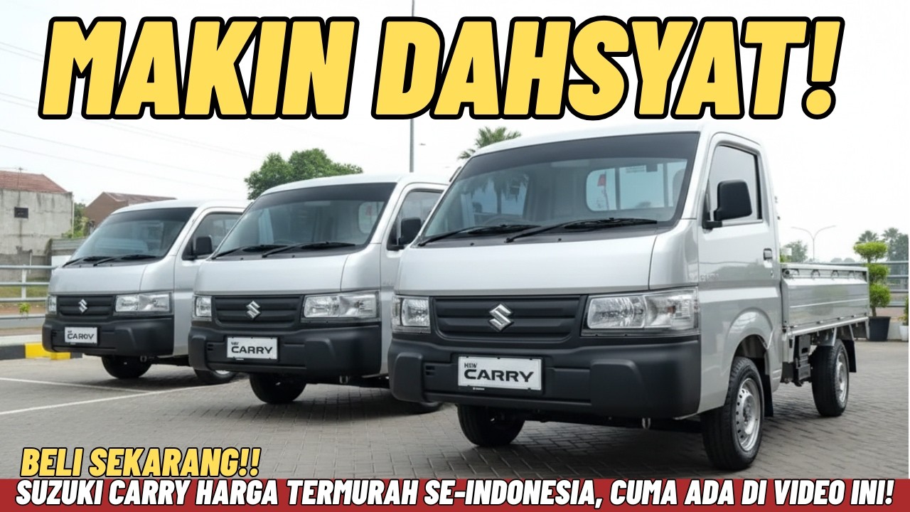 MAKIN DAHSYAT!! SUZUKI CARRY PICKUP HARGA TERMURAH CUMA ADA DISINI, BURUAN BELI SEKARANG!!