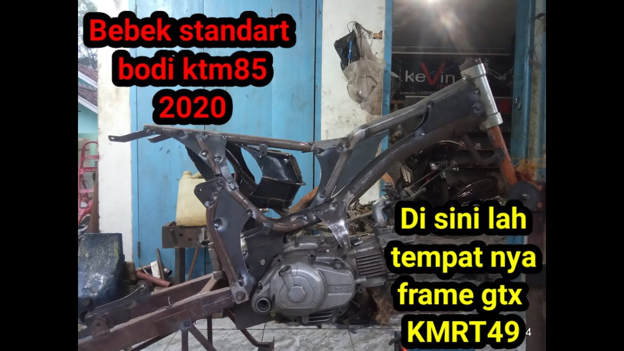 Rakit frame bebek standart bodi ktm85 2020