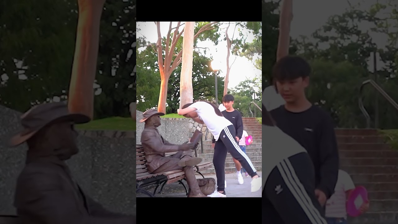 #cowboy_prankshe said,what ifthey are realpeople?hahaha#prank #funny#comedy#short#shorts