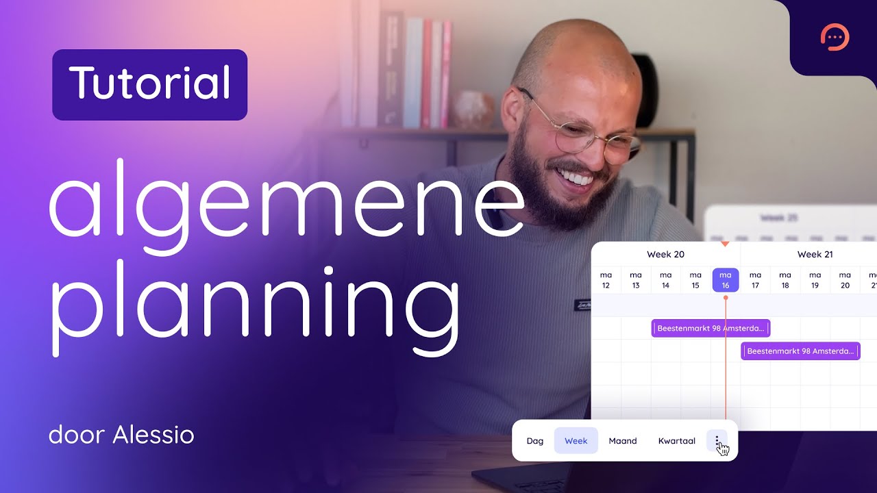 Grip op je planning in Woub, zo werk je met rust en overzicht | Woub tutorial