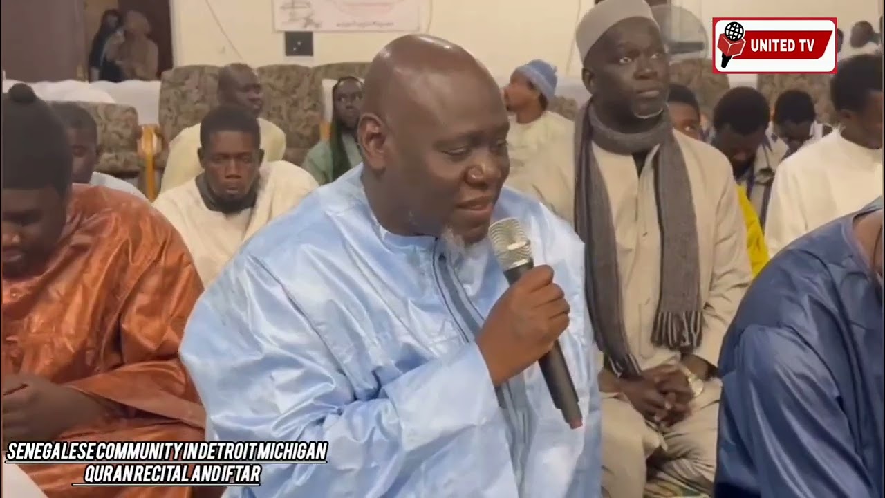 Senegalese / Community in / Detroit Michigan Quran Recital and Iftar