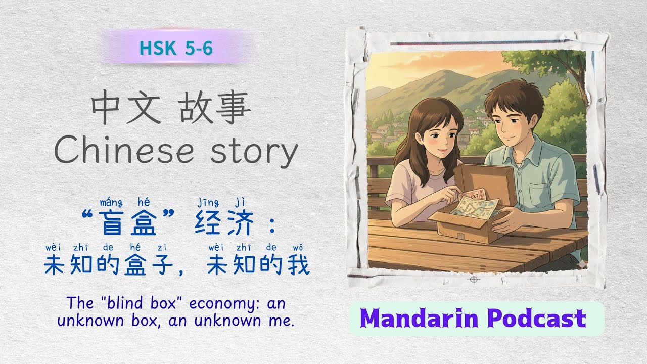 Chinese Story for HSK 5–6 | 盲盒”经济：未知的盒子，未知的我 | The blind box economy: an unknown box, an unknown me.
