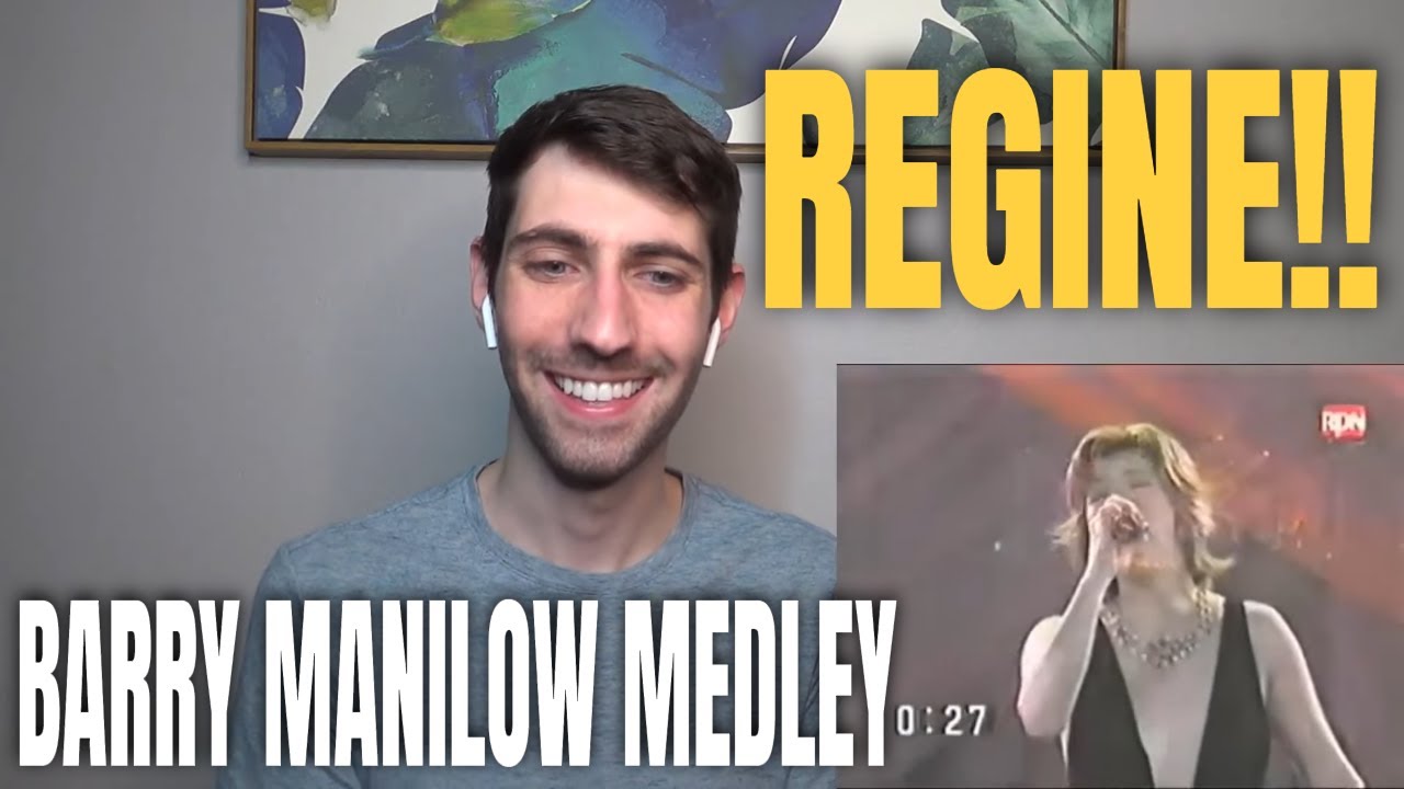 Regine Velasquez - Barry Manilow Medley | REACTION