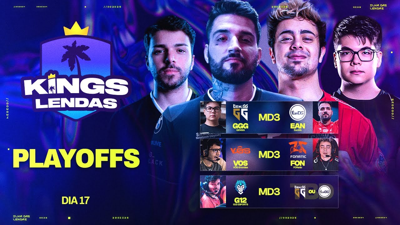 Live completa: 👑 KINGS LENDAS - Playoffs & InHouse KaBuM! + IDL | ILHA DAS LENDAS
