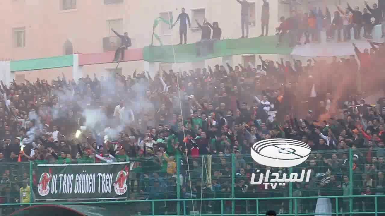 الأجواء الرائعة التي صنعها أنصار وداد بوفاريك في لقاء جمعية الخروب WAB