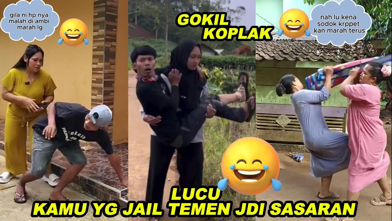 LUCU KAMU YANG JAIL TEMEN JADI SASARAN KOPLAK !! DRAMA LUCU EPS 36
