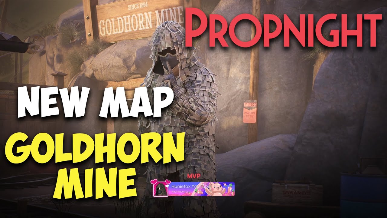Propnight's NEW Map Goldhorn Mine! Full Gameplay No Commentary!