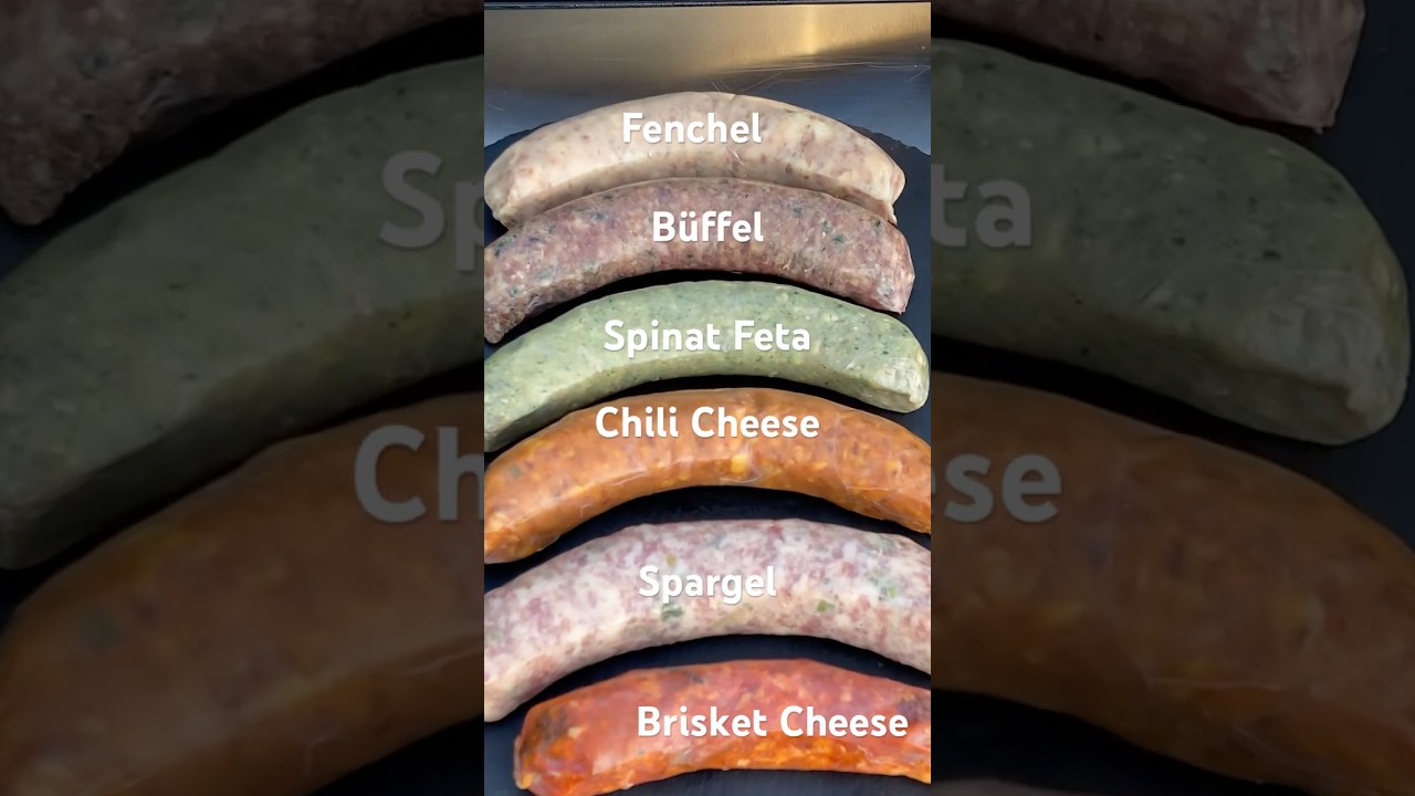 Bratwurst Tasting mit frischen Baguette. #bbq #sausage #bratwurst #grillwurst #grilltime #grill￼