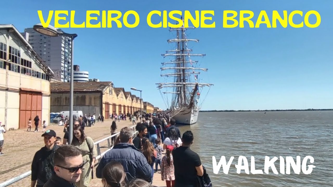 CISNE BRANCO NAVIO/VELEIRO da Marinha do Brasil 🇧🇷 I Walking Tour I 2022