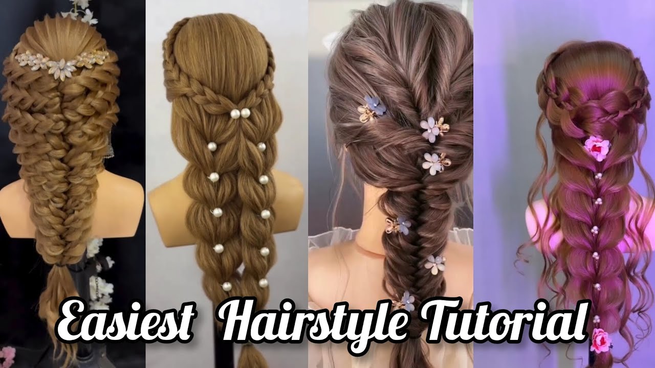 Simple Easy Braid Hairstyle | Quick Braid Hairstyle| Braid For All Function| Wedding 