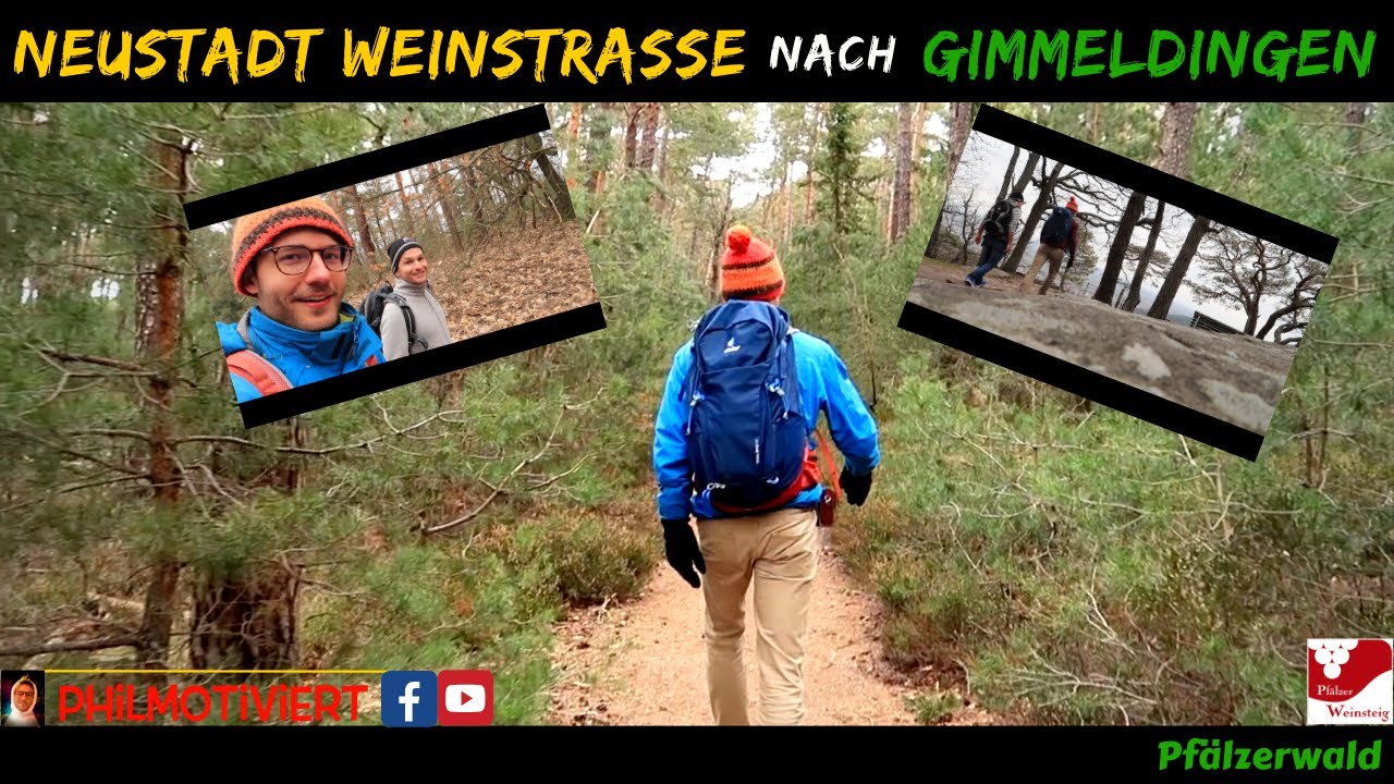 Phil und Malte wandern bei Neustadt a.d. Weinstraße | Pfälzer Weinsteig Tagestour