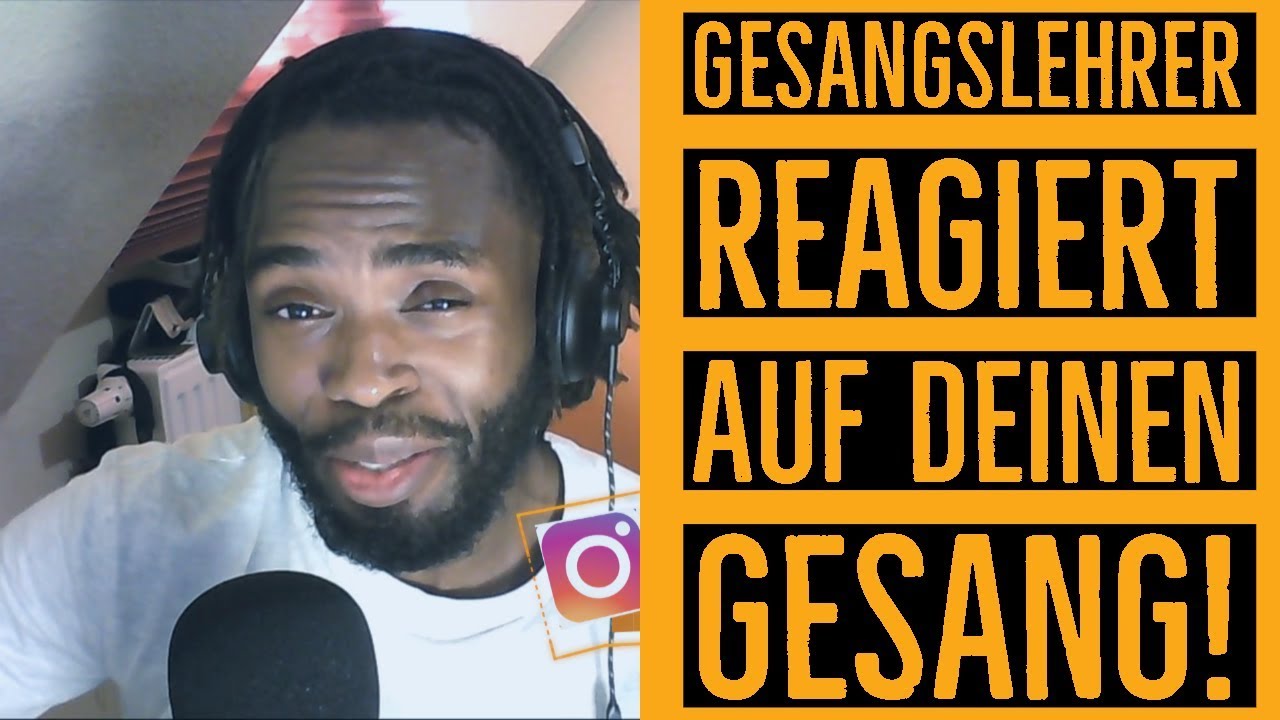 Gesangslehrer reagiert auf deinen Gesang! | Einfach Singen lernen 😍