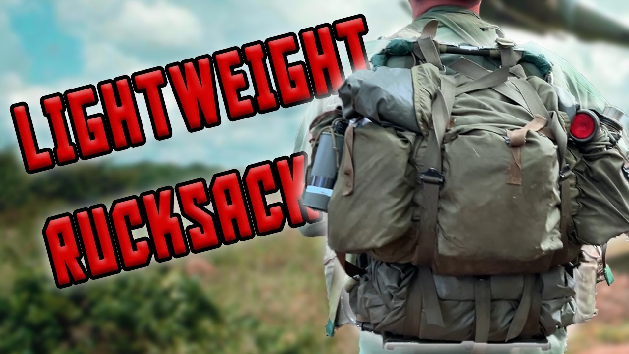 Vietnam War Lightweight Rucksack Setup || What I Use for Milsim and Reenactment