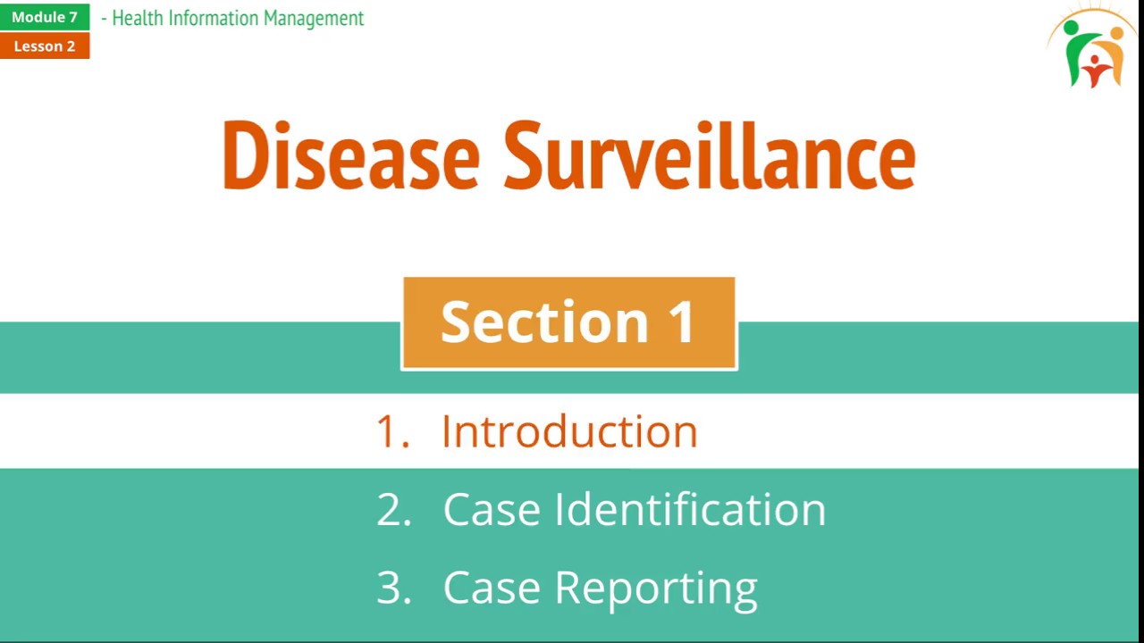 CHV Module 7. 2   Disease Surveillance