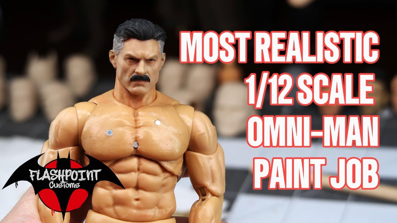 Most Realistic 1/12 Scale Omni-man Paint Job
