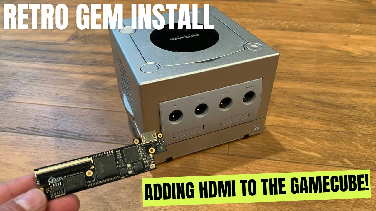 Последний HDMI-мод для GameCube просто потрясающий! Устанавливаю и тестирую Retro Gem от PixelFX!