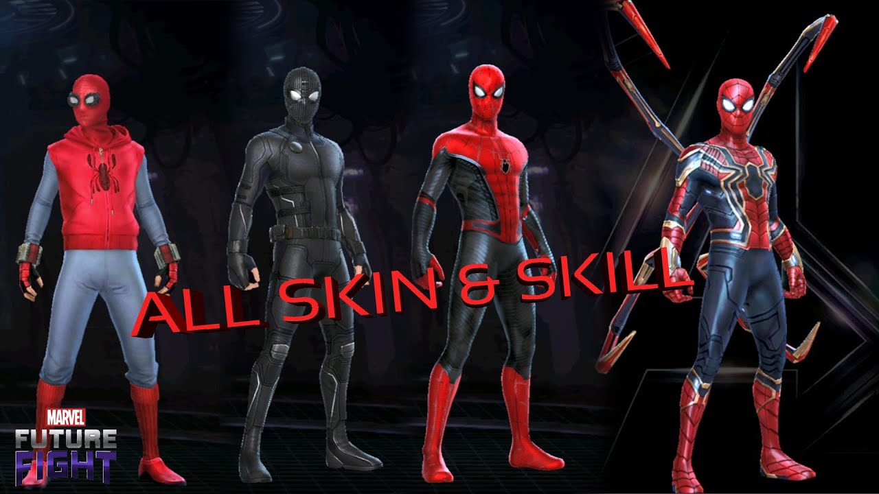 Marvel Future Fight | All skin & skill | Spider-Man 2020